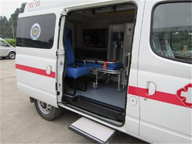 邦溪镇救护车出租服务案例7